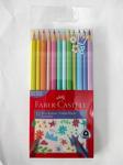 Faber-Castell Pastel 12 Renk Kuru Boya Kalemi