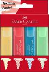 Faber Castell Pastel Renkler 4'Lü Fosforlu Kalem 46