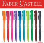 FABER CASTELL RENKLİ TÜKENMEZ KALEM 10 FARKLI RENK SET CX COLOR