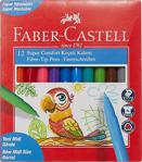 Faber-Castell Süper Comfort 12 Renk Keçeli Kalem
