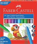 Faber-castell Super Comfort Keçeli Boya Kalemi 24 Renk