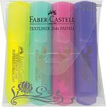 Faber-Castell Textliner 1546 Pastel 4 Renk Fosforlu Kalem