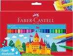 Faber Castell Yıkanabilir Keçeli Kalem 50'Li 554204