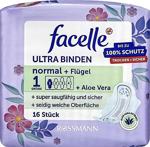 Facelle Ped Ultra Normal Kanatlı Aloe Veralı 16 Adet