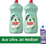 Fairy 1400 Ml Losyon Sıvı Bulaşık Deterjanı 2'Li + Ace 810 Gr