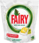 Fairy Hepsi Bir Arada Limon 36'lı Bulaşık Makinesi Kapsülü