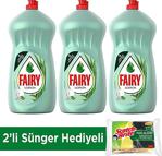 Fairy Losyon E Vitamini & Aloe Vera Kokulu 1400 Ml 3'Lü Sıvı Bulaşık Deterjanı