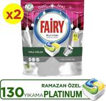 Fairy Platinum 130'Li Ramazan Özel Seri Bulaşık Makinası Kapsülü (65X2)