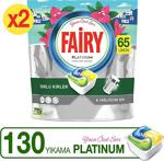 Fairy Platinum 130'Li Yaza Özel Seri Bulaşık Makinası Tableti / Kapsülü (65X2)