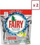 Fairy Platinum 65 Adet 2 Paket Bulaşık Tableti