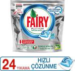 Fairy Platinum Ferah Mavi Hızlı Çözünme 24 Adet Bulaşık Makinesi Kapsülü