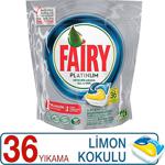 Fairy Platinum Limon 36'Lı Bulaşık Makinesi Kapsülü