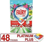 Fairy Platinum Plus 48'Li Yaza Özel Bulaşık Makinası Tableti / Kapsülü