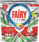 Fairy Platinum Plus 50 Yıkama Bulaşık Makinesi Deterjanı Tableti - Kapsülü