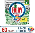 Fairy Platinum Plus 60 Adet 2'Li Paket Bulaşık Makinesi Tableti