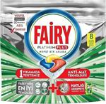 Fairy Platinum Plus 8 Li Bulaşık Makinesi Tablet