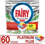 Fairy Platinum Plus Bulaşık Makinesi Deterjanı Tableti / Kapsülü 60 Yıkama