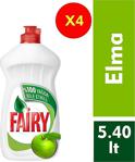 Fairy Sıvı Bulaşık Deterjanı Elma 1350 Ml X 4 Adet