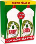 Fairy Sıvı Bulaşık Deterjanı Elma Kokulu Fırsat Paketi 2700 Ml ( 2 X 1350 Ml)