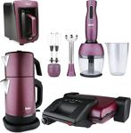 Fakir Violet Seri Çeyiz Seti-Çay Kahve Tost Makinesi Ve Blender Set Fırsat Paketi