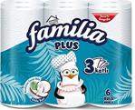 Familia Plus Coconut Özlü Kağıt Havlu 3 Katlı 6'Lı