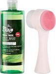 Farmasi Cilt Temizleme Fırçası + Çay Ağacı Yağı Yüz Yıkama Jeli