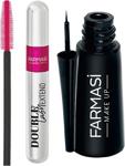 Farmasi Double Lash Extend Çift Etkili Maskara + Ince Uçlu Deeplook Eyelıner 4,5 G (2'Li Set)