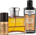 Farmasi Shooters Man Erkek Parfümü 100 ml 3 lü Set Çanta Hediyeli