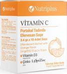Farmasi Unisex Nutriplus C Vitamini D3 Ve Çinko İçeren Efervesan Takviye Edici Gıda