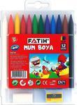 Fatih Polymer Crayons 12 Renk Mum Pastel Boya