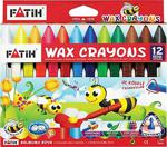 Fatih Wax Crayon Jumbo 12 Renk Pastel Boya