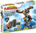 Fblocks Titan Form Heroes 607 Parça Eğitici Lego Seti Kişisel Geliştirici Set