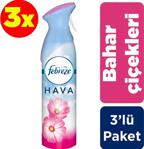 Febreze Bahar Çiçekleri 300 ml 3'lü Oda Kokusu