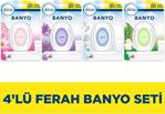 Febreze Hava Ferahlatıcı Banyo Oda Kokusu 4Lü Set