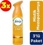 Febreze Platinum Hava Ferahlatıcı Sprey Oda Kokusu Mistik Mezopotamya 300 Ml X 3 Adet