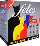 Feles Ultra Light 8 lt Karbonlu Topaklanan Kedi Kumu