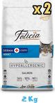 Felicia Somonlu Yetişkin Kedi Maması 2 Kg (2 Adet)