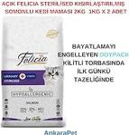 Felicia Sterilised Urinary Somonlu Yetişkin Kedi Maması 2kg AÇIK