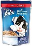 Felix Pouch Sığır Etli 100 gr 6'lı Paket Yetişkin Kedi Konservesi