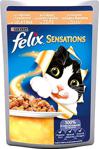 Felix Sensations Somonlu ve Karidesli 100 gr 6'lı Paket Yetişkin Kedi Konservesi