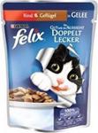 Felix Sığır Etli ve Tavuklu 100 gr 6'lı Paket Yetişkin Kedi Konservesi