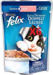 Felix Somonlu ve Sardalyalı 100 gr 6'lı Paket Yetişkin Kedi Konservesi