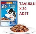 Felix Tavuklu Yaş Kedi Yaş Maması 100 Gr 20 Adet