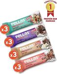 Fellas Protein Bar 32G Karma Kutu 12 Adet (4 Çeşit)