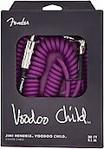 Fender Jimi Hendrix Voodoo Child Cable 30 Purple Spiral Enstrüma