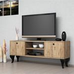 Ferniso 140Cm Çam Modern Ayak Tv Sehpası