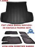 Fiat Linea 3d Bagaj Havuzu Ve 3d Havuzlu Oto Paspas