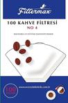 Filtermax 4 Numara Filtre Kahve Kağıdı 100'Lü