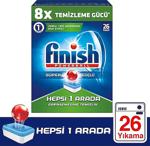 Finish Hepsi Bir Arada 26'lı Bulaşık Makinesi Tableti