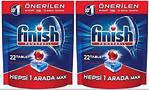 Finish Hepsi Bir Arada Bulaşık Makinesi Deterjanı Tablet 22 X 2 Adet